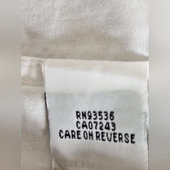 Marc&Ecko Men's Shirt Casual White Short Sleeves Size M - Picture 7 of 8